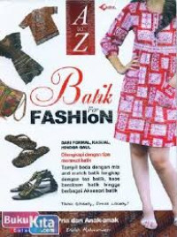 Image of A to Z Batik for Fashion