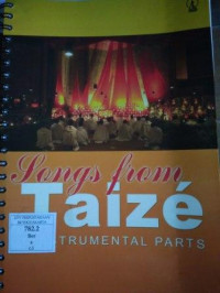 Songs From Taize: Instrumental Parts