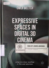 Expressive Spaces In Digital 3D Cinema