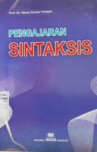 Pengajaran Sintaksis