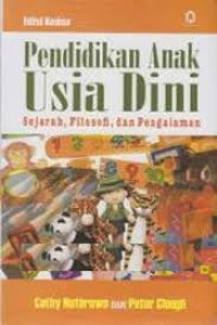 Image of Pendidikan Anak Usia Dini: Sejarah, Filosofi, dan Pengalaman