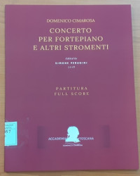 Concerto Per Fortepiano E Altri Stromenti