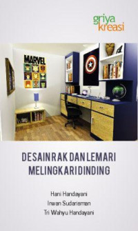 Image of Desain rak dan lemari melingkari dinding