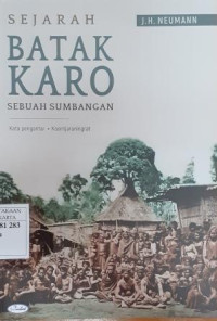 Sejarah Batak Karo: sebuah sumbangan