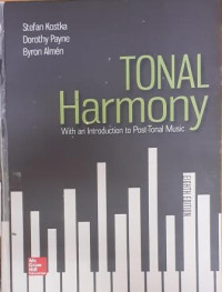 Image of Tonal harmony: with an introduction to post-tonal music