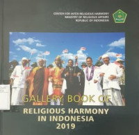 Gallery book of religious harmony in Indonesia 2019