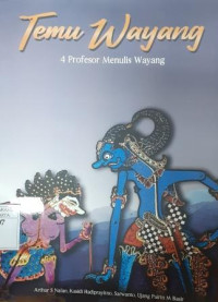 Temu Wayang: 4 Profesor menulis wayang