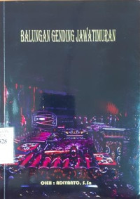 Image of Balungan Gending Jawa Timuran