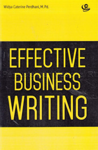 Image of Effective business writing