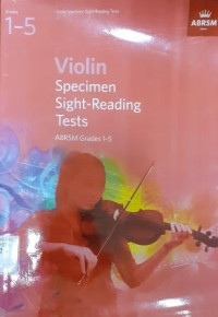 Violin Specimen Sight-Reading Tests  ABRSM Grade 1-5