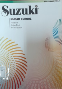 Suzuki Guitar School Volume 1: Guitar Part