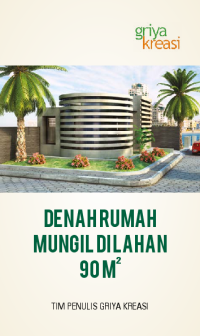 Denah rumah mungil di lahan 90 m