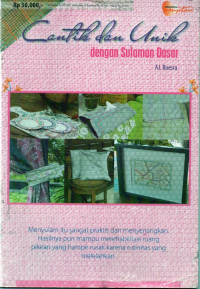 Image of Cantik dan unik dengan sulaman dasar