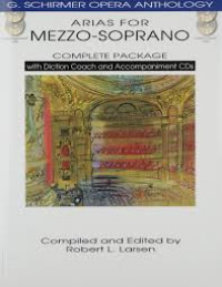 Image of Arias For Mezzo-Soprano