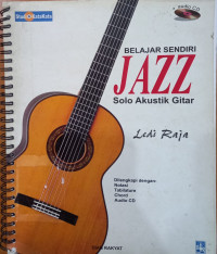 Image of Belajar sendiri jazz solo akustik gitar