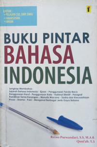Image of Buku pintar Bahasa Indonesia