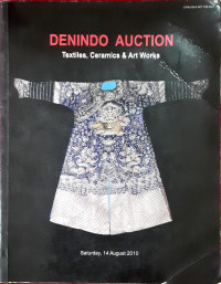 Image of Denindo Auction: Textiles, ceramics & art works