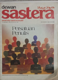 Image of Dewan Sastera : Peneroka sastera kreatif