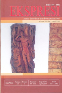 Image of Ekspresi: jurnal penelitian dan penciptaan seni
