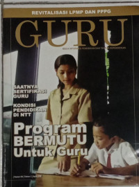 Image of Guru : Media informasi pendidikan dan tenaga kependidikan