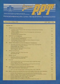 Image of Junal P & PT : Pengembangan Dan Penerapan Teknologi
