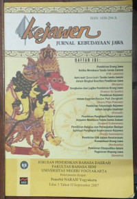 Image of Kejawen : Jurnal kebudayaan Jawa