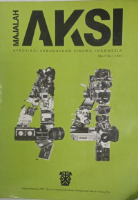 Image of Majalah Aksi : Apresiasi kebudayaan sinema Indonesia
