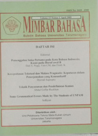 Image of Mimbar Bahasa