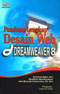 Image of Panduan lengkap desain web macromedia dreamweaver 8