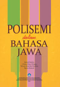 Image of Polisemi dalam Bahasa Jawa