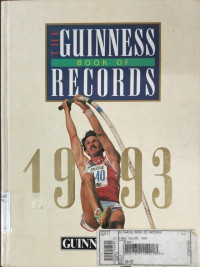 Image of The Guinness Book of Records 1993.