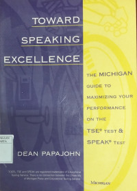 Image of Toward Speaking Excellence