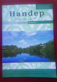 Handep: Jurnal sejarah dan budaya