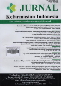 Jurnal Kefarmasian Indonesia